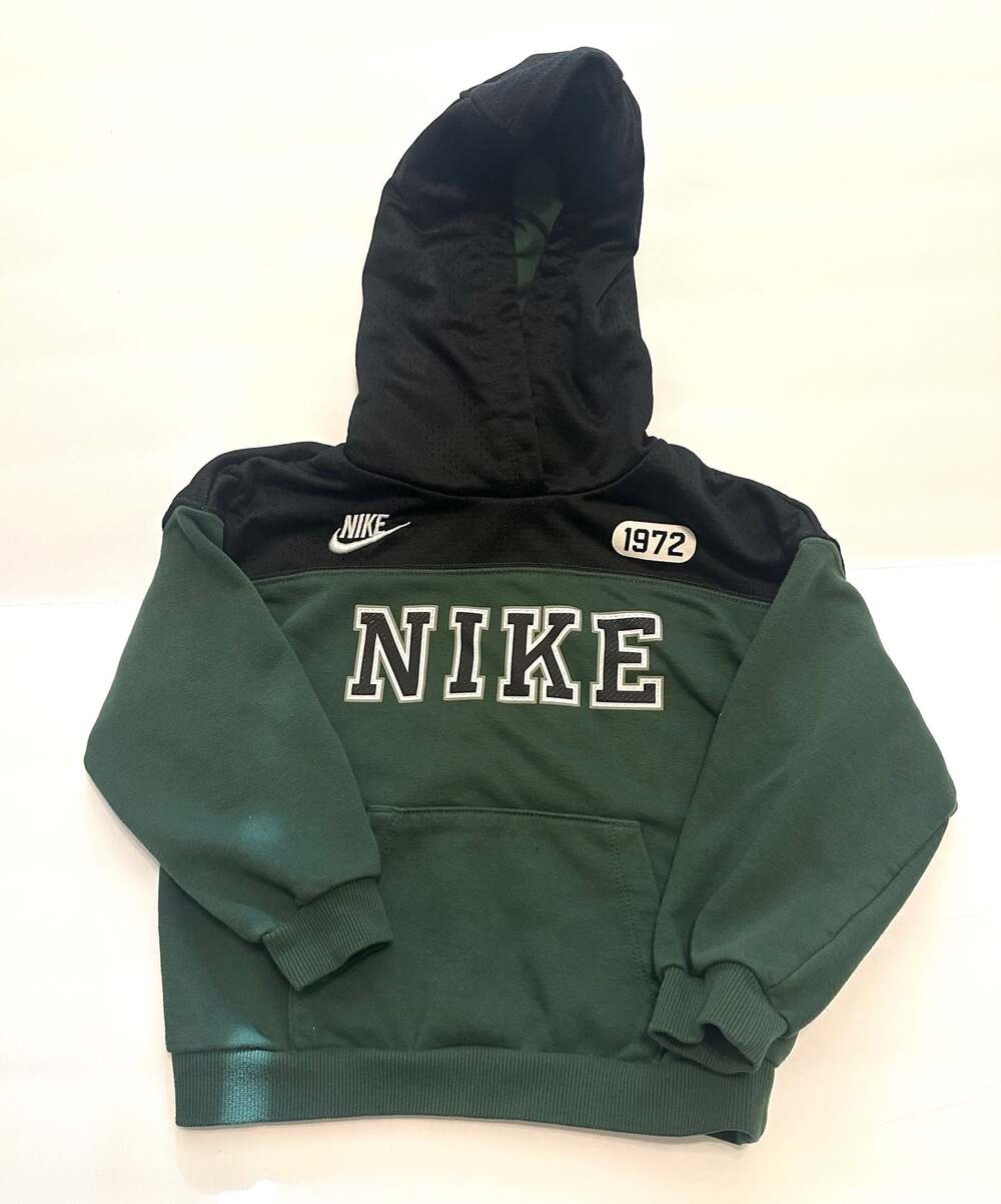 Nike Blocked Pullover Fleece Hoodie Set Pre-School – BA Green 86N226-F1J